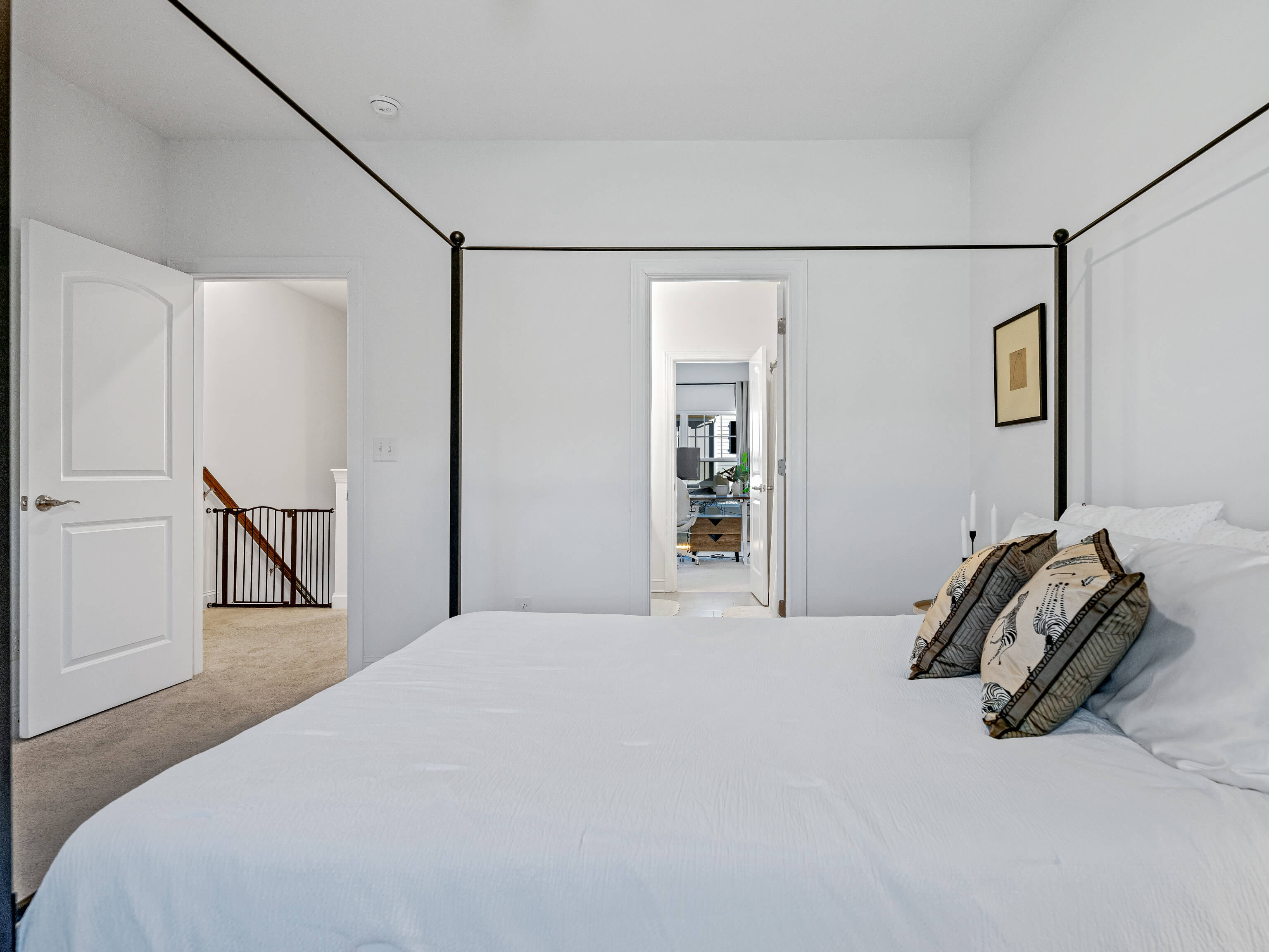 Master bedroom with four-poster bed